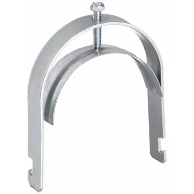 NVENT CADDY Strut Clamp: Steel, Electroplated - Conduit Clamps with Saddle