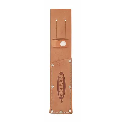 HYDE TOOLS Tool Sheath: For 1 3/4 in Belt Wd - Max, 1 Pockets - Synthetic Leather Tool Sheaths