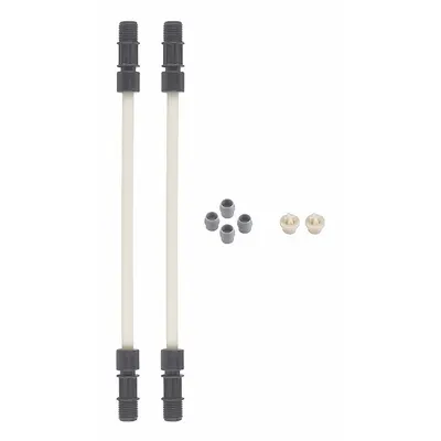 STENNER Replacement Tube Kit: Santoprene, 1/4 in x 10 in, 100 psi Max. Pressure - Replacement Tubes for Peristaltic Pumps