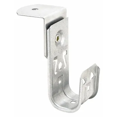 B-LINE BY EATON J-Hook: Screw-On with Locking Latch, 1 1/4 in Max. Bundle Dia. - Ceiling Mount J-Hooks