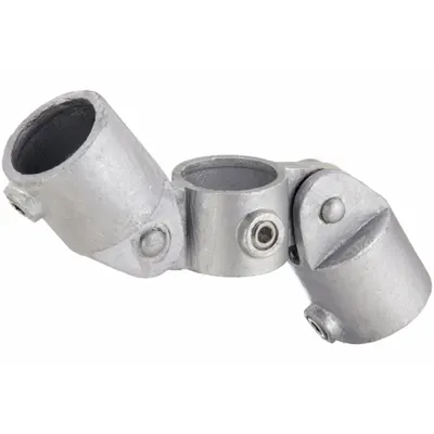 OEM Structural Pipe Fitting: Double Swivel Socket, Adj Double-Swivel Tee - Cast Iron Crosses & Tees