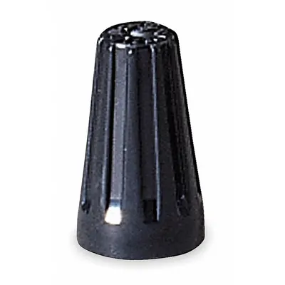 IDEAL Twist-On Wire Connectors: Black, Wire Sizes 18 AWG – 14 AWG, 300 V, 100 - High-Temperature Wire Connectors