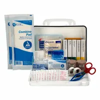 FIRST AID ONLY First Aid Kit and Housing: Gen Purpose, 10 People Served, 67 Components, Plastic (MPN 5217)