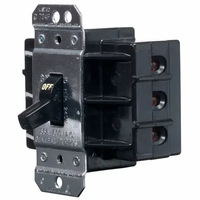 HUBBELL KELLEMS Manual Motor Switch: 3 Poles, 85 A - Open Manual Motor Switches