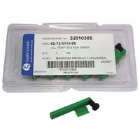 GRAPHIC CONTROLS Pen: Pens, MP-Marking, Green, 82-72-0114-06 - GREEN TEMPERATURE PENS, Broad, 6 PK