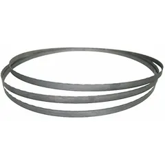 Band saw blade for deep cut saws requiring 44-7/8" and longer blades. 14/18 variable tooth configuration cuts thin metal, aluminum, soft alloys, steel, steel alloys, and wood. Sold as a 3-pack.
