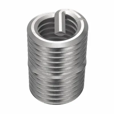 HELI-COIL Helical Insert: Tanged Tang Style, Screw-Locking, 1/4"-28 Thread Size - Screw-Locking Tanged Helical Inserts