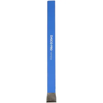 DASCO PRO Cold Chisel: Steel, 1 1/4 in Blade Wd, 12 in Overall Lg - Cold Chisels