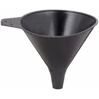 Spout Funnel: Polyethylene, 1 pt Fluid Capacity, 5 1/8 in Overall Dia, 4 1/2 in Overall Ht, Black (MPN 32831)