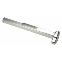 VON DUPRIN Surface Vertical Rod: 4 ft Max Door Wd, Chrome (MPN 9847EO 4 26D)