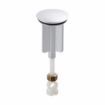 KOHLER K-78172-CP Stopper Assembly with Adjustable Stem, Polished Chrome - Replacement Parts for Sink Drains