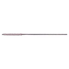 This single-stem brush is designed for light deburring and finishing on all metals. The nylon fill with 0.012 in diameter provides gentle surface preparation and cleaning inside tubes and bores. With a 33/64 in brush diameter and 3/16 in stem, it is suited for precision applications where minimal material removal is required.