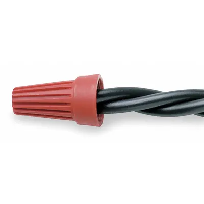BUCHANAN Twist-On Wire Connectors: Red, Wire Sizes 12 AWG – 6 AWG, 600 V, 100 - General Purpose Wire Connectors
