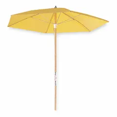 This manhole umbrella provides a waterproof shelter for workers entering or exiting confined spaces. The high-visibility yellow vinyl canopy is waterproof, and the wood frame offers stability. Includes a storage bag for portability. Suitable for use in municipal maintenance, utility construction, and industrial confined-space operations.