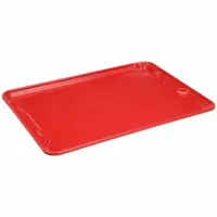 MOLDED FIBERGLASS Lid: 25 1/4 in x 18 in, Red, Fiberglass (MPN 7806185280)
