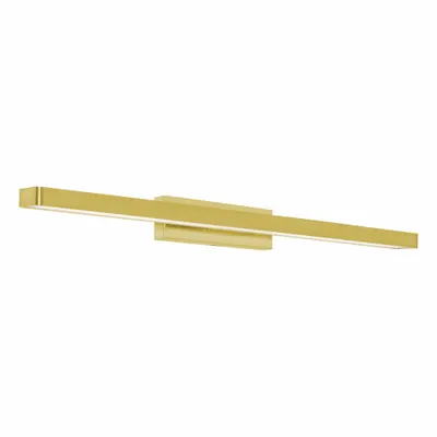 AFX Decorative Vanity: Satin Brass, 1,500 lm, 2700K/3000K/3500K/4000K/5000K - Brock Vanity Lights