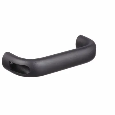 MONROE PMP Pull Handle: Unthreaded Holes, Aluminum, Black - Load-Rated Standard "U" Pull Handles