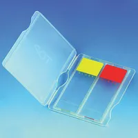Lab Slide Mailer: Slides Holds Container, 2 Slides, Polypropylene, Blue (MPN 513042B)