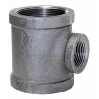 ANVIL Metal Pipe Tee: Tee (run x run x branch), 300 psi @ 150°F, 1 1/2 in x 1 in x 1 1/4 in (MPN 0311047401)