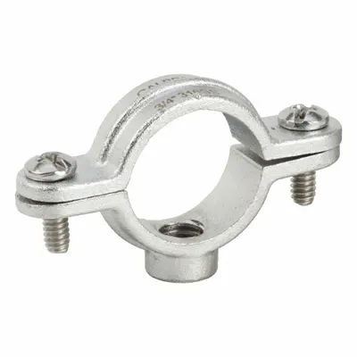 CALBRITE Conduit Hanger Clamp, Split-Ring: 3/4 in Trade Size - Split-Ring Conduit Hanger Clamps