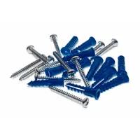 TRITON PRODUCTS Mounting Hardware: Plastic/Stainless Steel, Blue (MPN LB-MHKS)