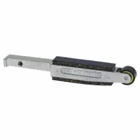 DYNABRADE Contact Arm: 1/2 in Belt Wd, 18 in Belt Lg, Dynafile II Series, 5/8 in Wheel Dia, Crowned (MPN 11320)
