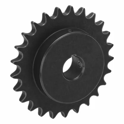 TRITAN Sprocket: 60, For 3/4 in Chain Pitch, 1 1/4 in Bore Dia, 25 Teeth, 5.984 in Pitch Dia - Size 60 Fixed-Bore Roller Chain Sprockets