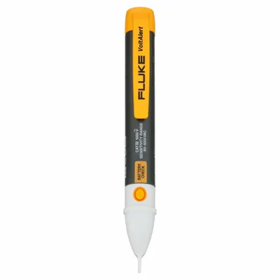 FLUKE Voltage Detector/Tester: 90 V to 1,000 V, Light, CAT IV 1000V, IP40, No Display - Non-Contact Voltage Detectors