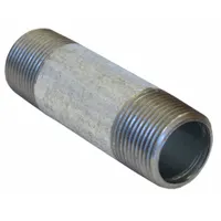 Pipe: 1/4 in Nominal Pipe Size, 20 in Lg, Schedule 40, Galvanized Steel, Threaded on Both Ends (MPN 0331207803)