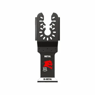 DIABLO Oscillating Tool Blade: 1 1/2 in Blade Wd, 4 1/4 in Overall Lg, Bi-Metal - Open-Back Universal OIS Mounted Blades