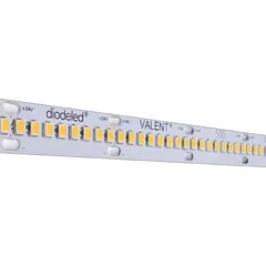 This 24V DC dimmable LED tape light spool provides 304 lumens of 3000K white light. With a top-bend design and 16 3/8 ft length (max run 29 ft), it is suited for under-cabinet, cove, and display lighting applications where flexible installation on vertical surfaces is needed.