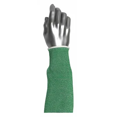 PIP 25-7618GRN-ET Heavy-Duty Cut-Resistant Sleeve, 18 in, Dyneema, Green - Heavy-Duty Cut-Resistant Sleeves