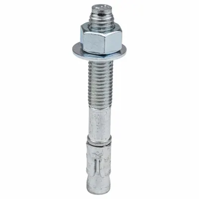 RED HEAD Wedge Anchor: 5 in Overall Lg, 5/8 in Dia, 5/8"-11 Thread Size, 3 1/4 in Thread Lg - 18-8 Stainless Steel Wedge Anchors