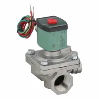 REDHAT Solenoid Valve: 2-Way, Normally Closed, 1 in Pipe Size, 120V AC, Watertight, High Flow (MPN 8210G089)