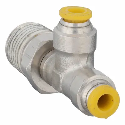 PARKER Nickel-Plated Brass Tube Fitting - Nickel-Plated Brass Tube Fittings