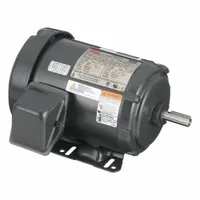 DAYTON General Purpose Motor: Rigid Base Mount, Totally Enclosed Fan Cooled, 1 hp, 208-230/460V AC (MPN 48ZJ84)