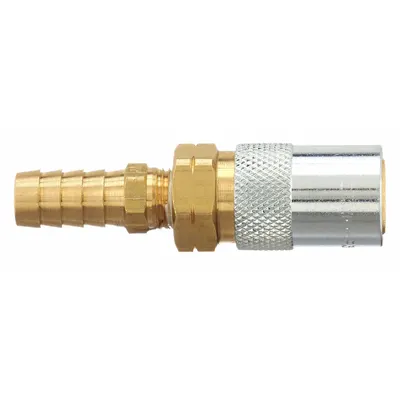 PARKER Hydraulic Quick Connect Hose Coupling: 3/8 in Coupling Size, Brass - Moldmate Series Hydraulic Quick-Connect Coupling Bodies