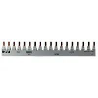 EATON Bus Bar: Bus Bar, 80 A Amps, 3 Poles, 57 Terminals (MPN BB-UL-18/3P-3M/57)
