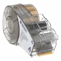 Wraparound Label: 3/4 in x 14 ft, Vinyl, White (Matte), For 20 AWG to 12 AWG Wire Gauge (MPN M21-750-427)