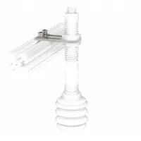 PIAB Mounting Brackets: M20 Compatible Vacuum Assembly Thread Size, 100.1 mm Overall Lg, MB20L