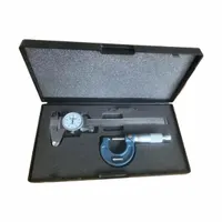 WESTWARD Precision Measuring Tool Kit: 2 Pieces, Dial Caliper, 0 in to 6 in Caliper Range
