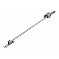 Overhead Door Holder: Overhead - Mounted, 1/4 in Wd, 2 in Overall Ht, Aluminum (MPN 704H-SP28)