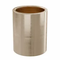 Sleeve Bearing: Bronze, SAE 841, 50 mm Bore, 60 mm OD, 75 mm Lg, 49,938 lb/sq in-fpm Max PV, 2 PK (MPN AAM5060-75B)