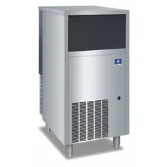 Air-cooled undercounter nugget ice machine producing 231 lb of ice per day. Dimensions: 33 1/8 in H x 19 3/4 in W x 26 in D. Includes 6 in legs. Suitable for commercial kitchens, bars, and other foodservice settings requiring compact ice production.