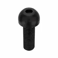Socket Head Cap Screw: 1/2"-13 Thread Size, 1 1/2 in Lg, Button, Black Oxide, Alloy Steel, 25 PK (MPN 50C150KBC)