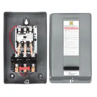 SQUARE D Definite Purpose Magnetic Motor Starter: Non-Reversing, 3 Poles, 40 A, 120V AC Coil, SQD145 (MPN 8911DPSG43V02)