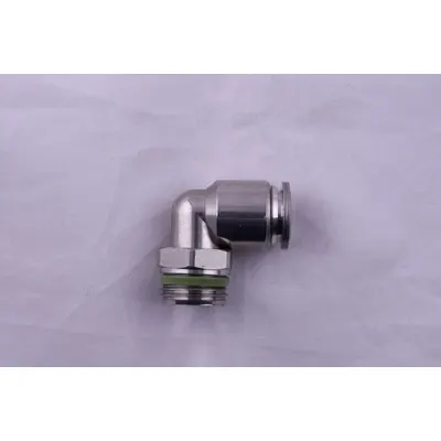 AIGNEP USA 60111X-8-1/8 Stainless Steel Push-to-Connect Elbow Fitting - Stainless Steel Tube Fittings