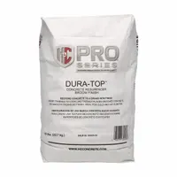 H&C Broom Finish Repair: Dura-Top, Cement, 50 lb Container Size, Bag, Gray (MPN 60.100609-50)