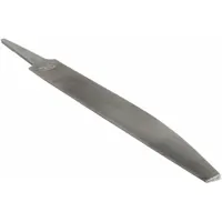 Knife File: Double-Cut Face Cut, Single Edge Cut, Smooth Cut, 6 in Lg without Tang, 11/16 in Wd (MPN 06836N)