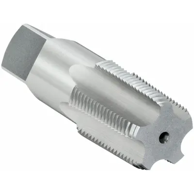 OSG 1/2"-14 NPT High Speed Steel Pipe Tap, 4 Flute, for Aluminum - Pipe Taps for Aluminum